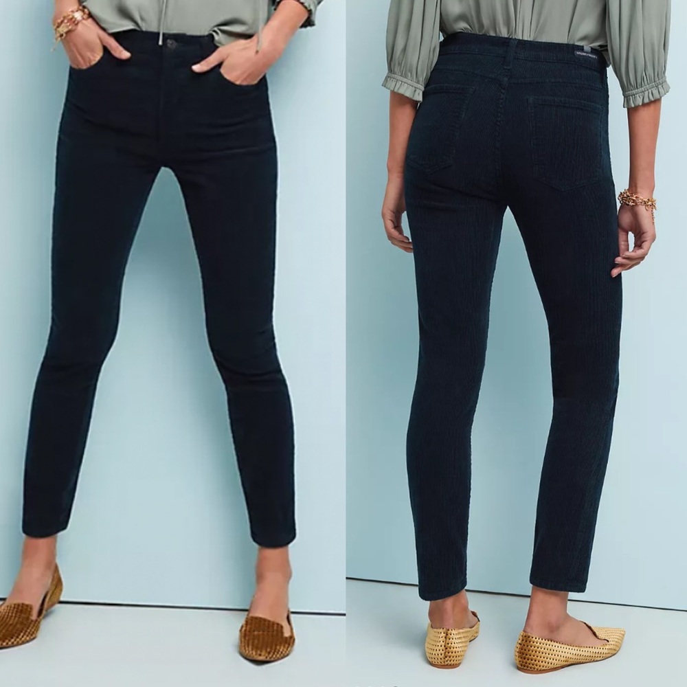 Citizens Of Humanity Olivia High Rise Slim Ankle Corduroy 30